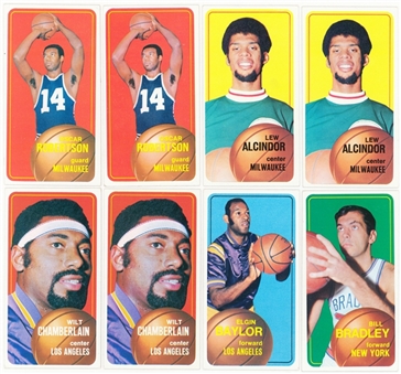 1970-71 Topps Basketball Card Collection (100+) – Including Alcindor (2) and Chamberlain (2)
